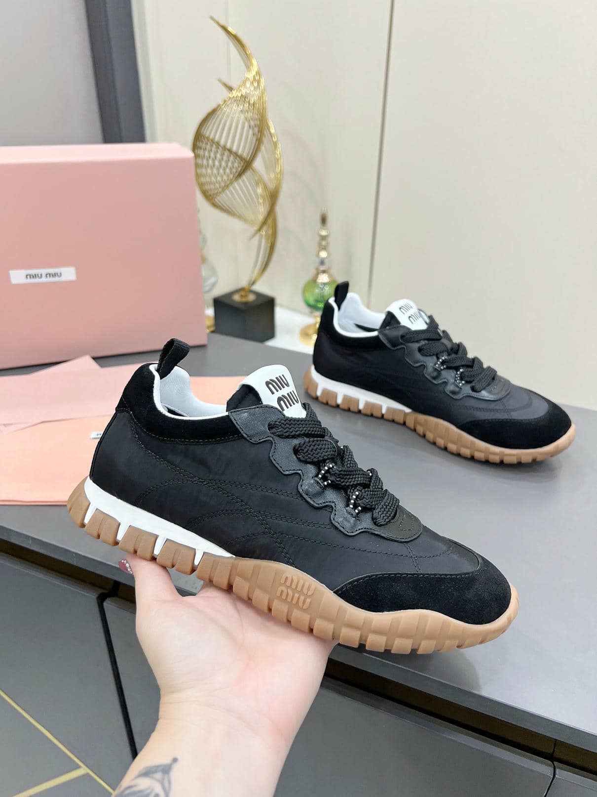 Miu Miu German training shoes3-1